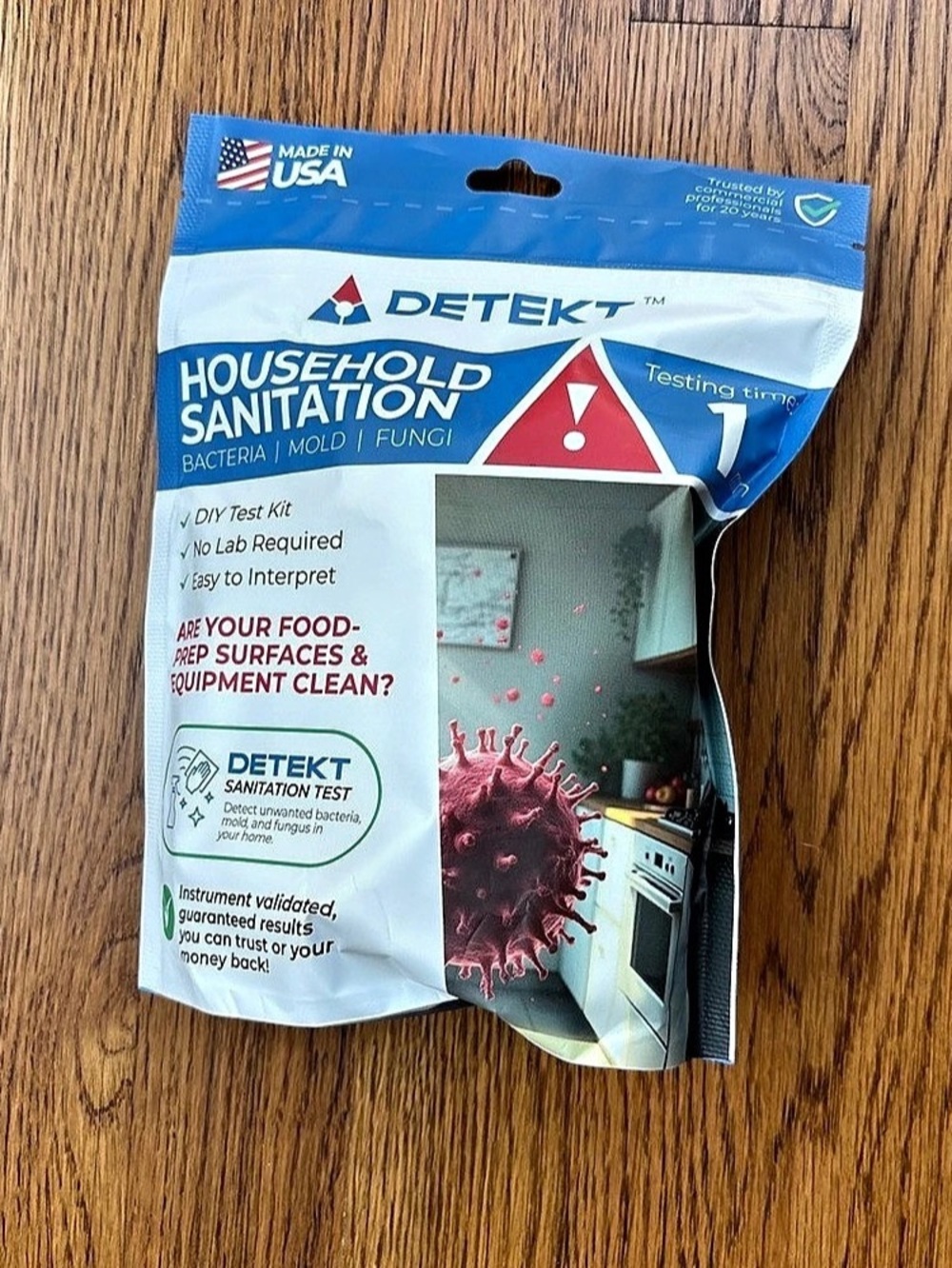 Brand new DETEKT Professional Sanitation Test Kit